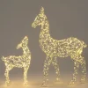 Intratuin kerstfiguur Iris rendier met verlichting 38 x 10 x 63 cm