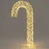 Intratuin kerstfiguur Iris zuurstok met verlichting 35 x 9 x 74 cm