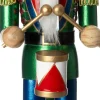 Intratuin kerstfiguur Jari notenkraker groen / blauw / zwart 9,5 x 8 x 38 cm