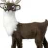Intratuin kerstfiguur Jurda hert bruin 10 x 5 x 12 cm