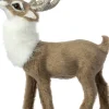 Intratuin kerstfiguur Jurda hert bruin 9 x 4 x 10 cm