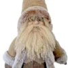Intratuin kerstfiguur kerstman bruin 19 x 12 x 33 cm
