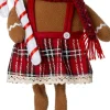 Intratuin kerstfiguur Laya peperkoekvrouw bruin 21 x 11 x 56 cm
