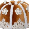 Intratuin kerstfiguur Maglia cake bruin 15 x 15 x 9 cm