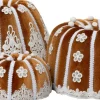 Intratuin kerstfiguur Maglia cake bruin 28 x 28 x 15 cm