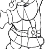 Intratuin kerstfiguur Nalvi kerstboom kerstman zwaaiend met verlichting 44 x 0,3 x 58 cm
