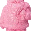 Intratuin kerstfiguur Nestor kerstman roze D 13 H 25 cm