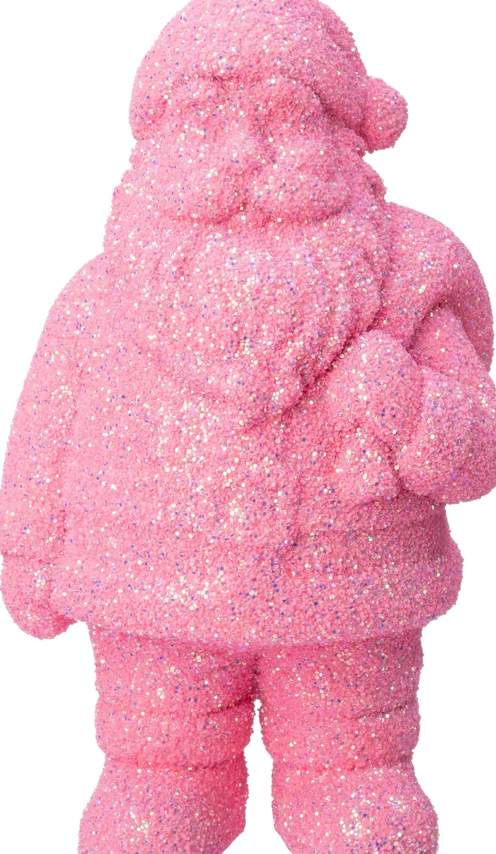 Intratuin kerstfiguur Nestor kerstman roze D 13 H 25 cm