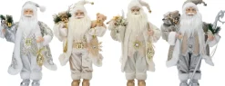 Intratuin kerstfiguur Nimrod kerstman beige 28 x 20 x 60 cm