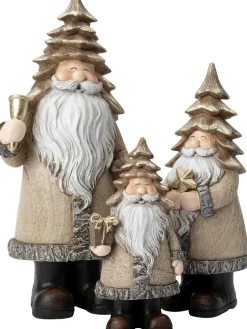 Intratuin kerstfiguur Noeli kerstman cadeau 7 x 5,5 x 14 cm