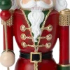 Intratuin kerstfiguur notenkraker rood / groen 11 x 10,2 x 50,2 cm