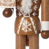 Intratuin kerstfiguur notenkraker kroon bruin 11 x 9 x 39,5 cm
