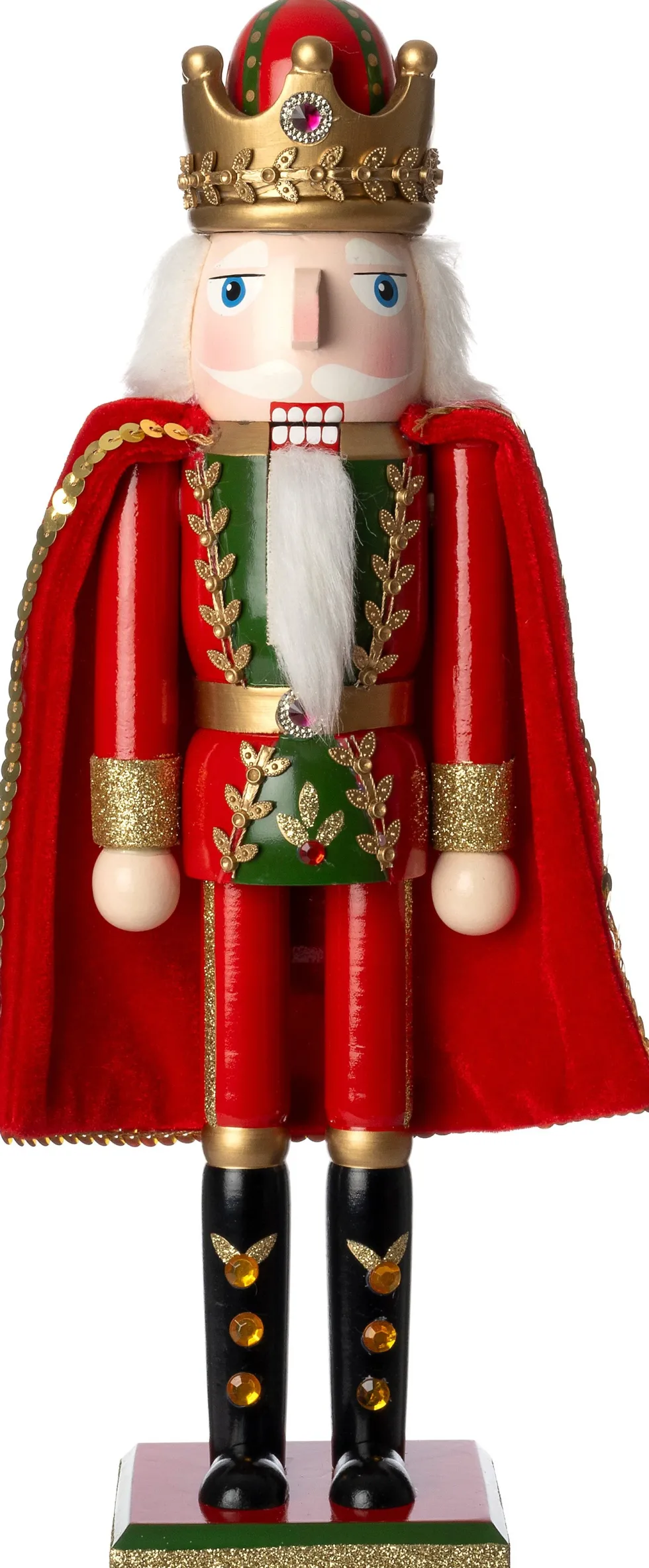 Intratuin kerstfiguur notenkraker rood 10 x 8 x 38 cm