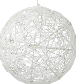 Intratuin kerstfiguur Pallo bal roze met verlichting D 20 H 20 cm