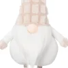 Intratuin kerstfiguur Pimbol gnoom beige / wit 18 x 10 x 60 cm