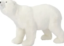 Intratuin kerstfiguur Polar ijsbeer wit 28 x 10,5 x 18,5 cm