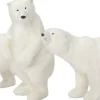Intratuin kerstfiguur Polar ijsbeer wit 26 x 15 x 14 cm