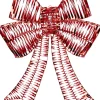 Intratuin kerstfiguur strik met verlichting 79 x 14,5 x 101 cm