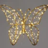 Intratuin kerstfiguur vlinder met verlichting 40 x 1 x 33 cm
