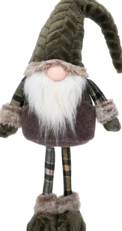 Intratuin kerstfiguur Wick gnoom bruin 21 x 14 x 64 cm