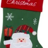 Intratuin kersthanger Asko sok groen / rood 25 x 40 cm