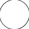Intratuin kersthanger cirkel zwart 90 x 1 x 90 cm