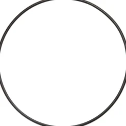 Intratuin kersthanger cirkel zwart 90 x 1 x 90 cm