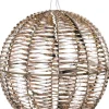Intratuin kersthanger Iris bal goud met verlichting D 60 H 60 cm
