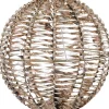Intratuin kersthanger Iris bal goud met verlichting D 30 H 30 cm