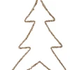 Intratuin kersthanger kerstboom goud met verlichting 39 x 43 cm
