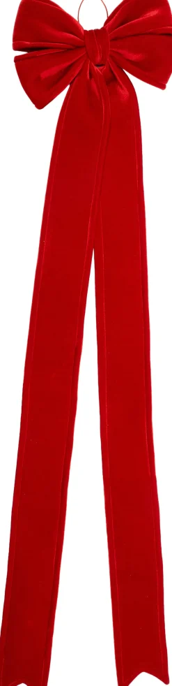 Intratuin kersthanger Lora strik rood 150 x 30 cm