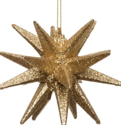 Intratuin kersthanger ster goud D 12 H 10 cm