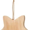 Intratuin kersthanger ster naturel 28 x 2,5 x 28 cm