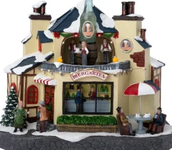 Intratuin kersthuisje bier pub 32,5 x 19,5 x 26 cm