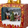 Intratuin kersthuisje cadeau tafereel 18,5 x 12,5 x 21,5 cm