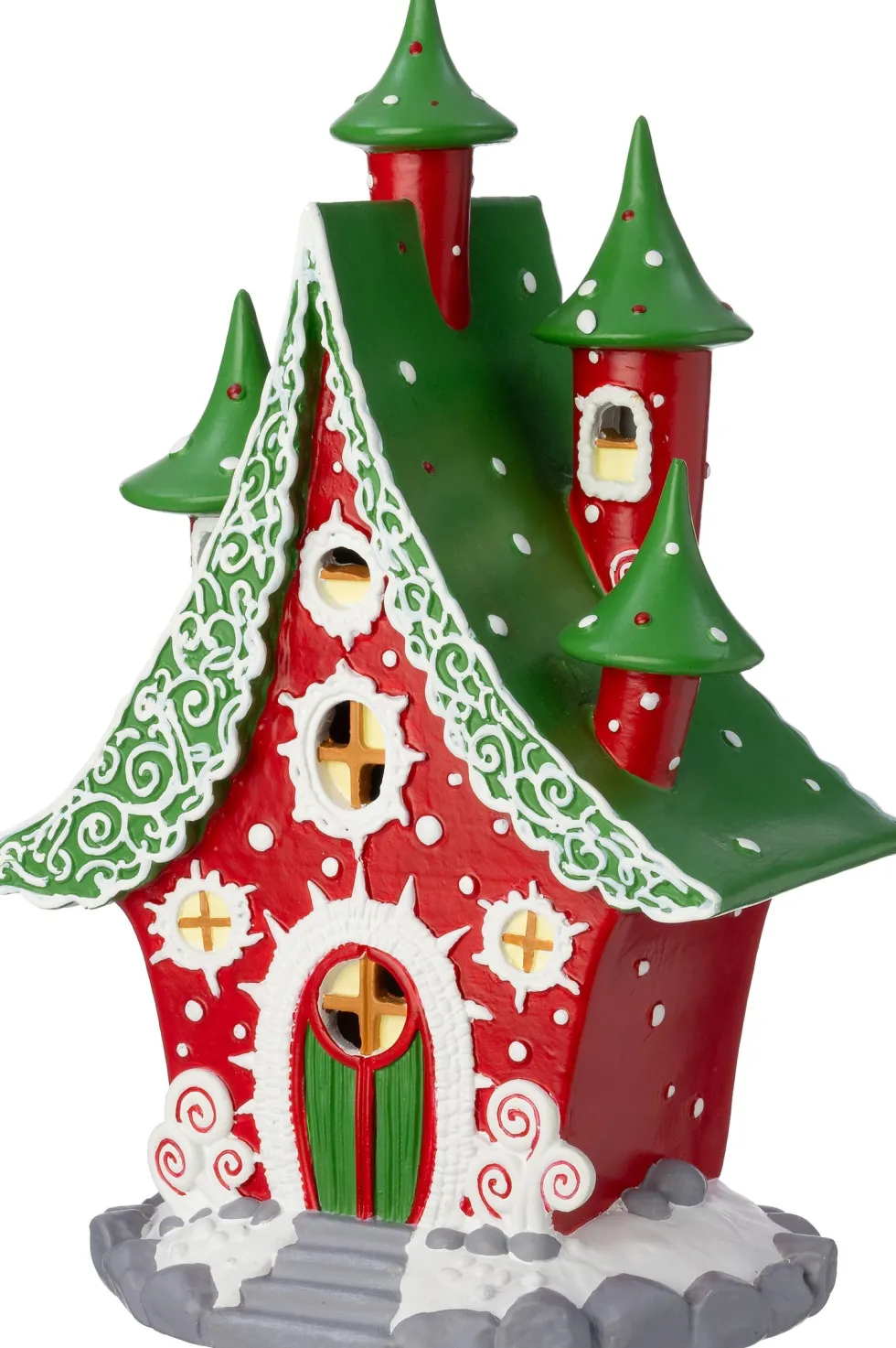 Intratuin kersthuisje Candy 16,4 x 13,1 x 26 cm