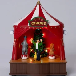 Intratuin kersthuisje circustent 15,5 x 11,7 x 20 cm