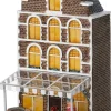 Intratuin kersthuisje grachthuis 9,5 x 9,5 x 22 cm