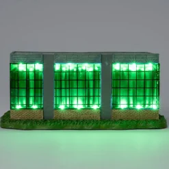 Intratuin kersthuisje Grolsch brouwerij 25 x 14,5 x 10,8 cm