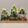 Intratuin kersthuisje Hollands 26 x 11 x 17,5 cm