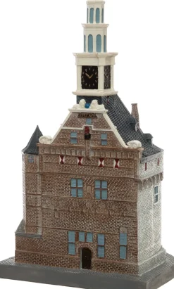 Intratuin kersthuisje Hoofdtoren Hoorn 14,5 x 11,5 x 25,5 cm