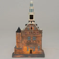 Intratuin kersthuisje Hoofdtoren Hoorn 14,5 x 11,5 x 25,5 cm