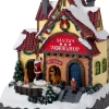 Intratuin kersthuisje kerstman werkplaats 19 x 14 x 21,5 cm