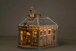 Intratuin kersthuisje Koepoort Enkhuizen 25 x 15 x 23 cm