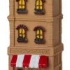 Intratuin kersthuisje Kristian lichtbruin / grijs 5,8 x 4,8 x 14 cm