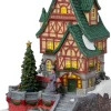 Intratuin kersthuisje landhuis 15,2 x 14,7 x 24,3 cm