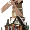 Intratuin kersthuisje molen 20,5 x 17 x 34 cm