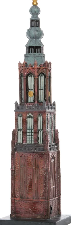 Intratuin kersthuisje Onze Lieve Vrouwetoren Amersfoort 11 x 11 x 41 cm