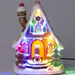 Intratuin kersthuisje peperkoek huis 16 x 18,3 x 22 cm