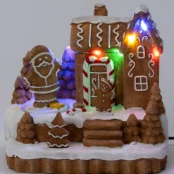 Intratuin kersthuisje peperkoek huis 20 x 15,8 x 20,3 cm